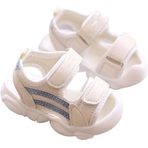 Toddler Infant Open Toe Summer Sandals Breathable Soft Sole Anti Slip Outdoor Beach Shoes for Boys Girls Unisex