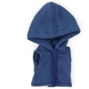 ob11 Clothes Vest 1/12 bjd YMY Body GSC Plain UF Clay Hand Clothes Dark Blue