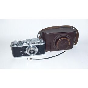 Zorki-1 Russian Soviet Rangefinder Camera 35mm with sync Contact