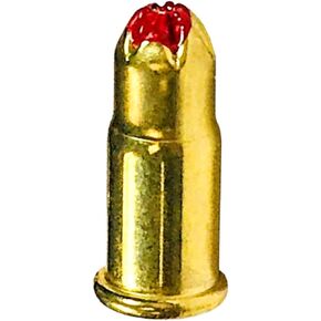0.22 Caliber Red Single Shot Powder Loads, Cartridges/Powder Loads for Powder Actuated Tools Power Fasteners Power Loads (100-Count)