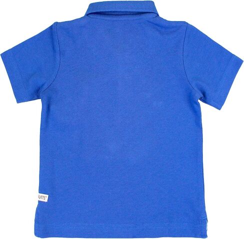 RUGGEDBUTTS Baby/Toddler Boys Short Sleeve Collared Neck Polo Shirt in Kuwait