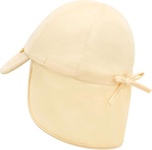 Adjustable Baby Sun Hats with UPF50+ & Neck Flap Protection - Perfect Swim & Play Toddler Hat for Girls & Boys in Saudi Arabia