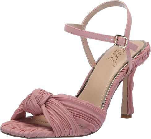 Jewel Badgley Mischka Hydee Pleated Stiletto Sandal in Saudi Arabia