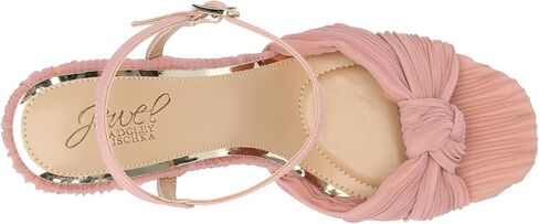 Jewel Badgley Mischka Hydee Pleated Stiletto Sandal in Saudi Arabia