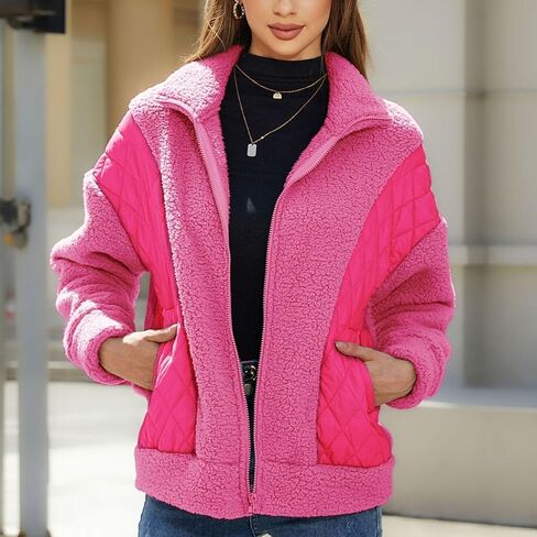 Women's Autumn And Winter New Fashionable Long Sleeved Cardigan Zipper Splicing Women's Coat Fashion Style Women in Saudi Arabia