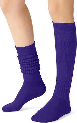 HASMES Slouch Socks Women,Scrunch Socks,Knee High Slouchy Socks for Women in Saudi Arabia