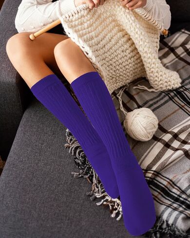 HASMES Slouch Socks Women,Scrunch Socks,Knee High Slouchy Socks for Women in Saudi Arabia