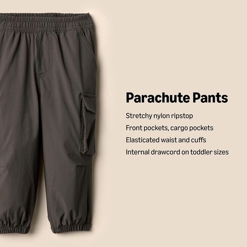 Amazon Essentials x Sofia Grainge Toddlers and Baby Boys' Nylon Parachute Pants in Saudi Arabia