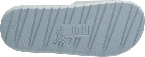 PUMA Women's Cool Cat Slide Sandal, Black-Black, 8 in Saudi Arabia