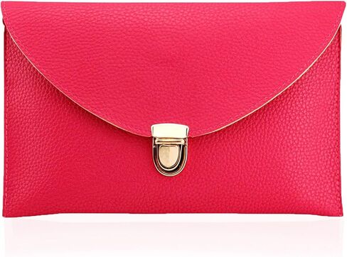 محافظ GEARONIC Clutch، محفظة من جلد PU، محافظ بحزام مطلي بالذهب in Kuwait