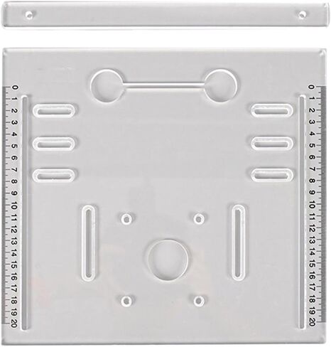 Precisions Marble Edges Machine Base 28x25cm Stable Quick Setups & Dismantle Acrylic Base for Home & Constructions in Saudi Arabia