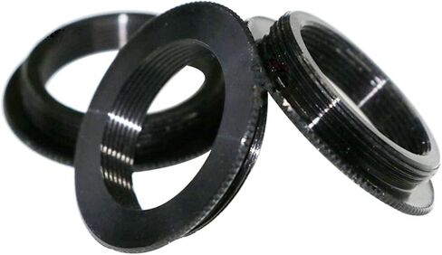 Microscope Kit M25 to RMS Thread Adapter RMS to M25x0.75 Microscope Objective Adapter Ring for Microscope Objective Lens Microscope Camera Adapters Microscope Lens Adapters(Outer RMS Inner M25) in Kuwait