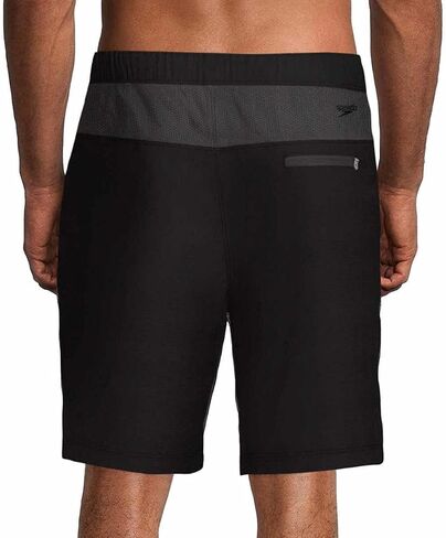 Speedo Mens Hydro Volley Swim Shorts (Speedo Black Large) in Saudi Arabia