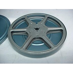 5 Inch Metal 8mm Film Reel And Metal Storage Canister.
