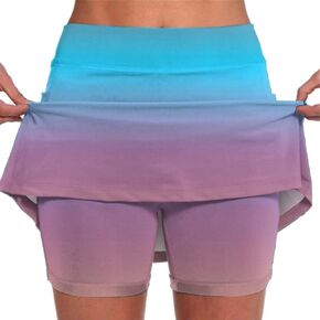 Tennis Skirts for Women high Waisted Ruffle Cotton Ribbed Bike Shorts Women Plus Size Slip Shorts for Women 4x-5x