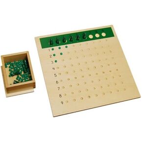 Montessori Division Bead Board