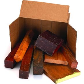 Exotic Wood Cut-Offs 10-Pound Box