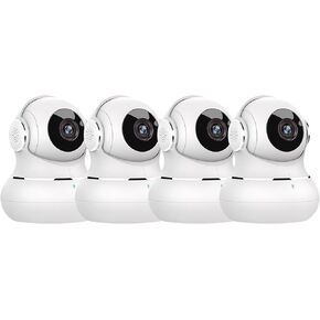 litokam Security Camera Indoor 2K, 360 Pan/Tilt Cameras for Home Security with Motion Detection, Baby Monitor for Pet/Dog with Night Vision, 2.4GHz WiFi Cam with Phone App & 2-Way Audio