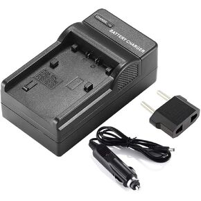 Battery Charger for Sony DCR-SX20, DCR-SX21, DCR-SX22, DCR-SX34, DCR-SX44, DCR-SX45, DCR-SX65, DCR-SX85 Handycam Camcorder