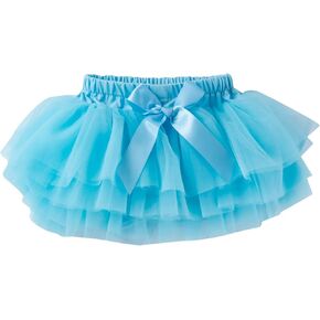 Infant Newborn Baby Girls Soft Tutu Skirt Shorts Solid Bowknot Patchwork Party Carnival Mesh Tutu Skirt A