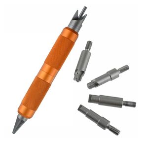 1 Pack Case Prep Multitool Case Chamfer Deburring Hand Tools for Reloading Primer Pocket Reamers and Cleaner for Removing Crimps