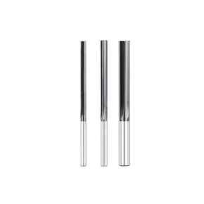 Straight Flute Carbide Machine Reamer 4/6 Flute Chucking Reamer Machine Cutting Tools 2 2.5 3 4 5 6 7 8 9 10mm(3x25x50-4F)