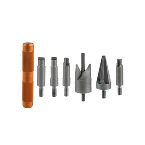 1 PC CASE CASE CASE Chamfer Deburring Hand Tool لإعادة تحميل نظافة الجيب التمهيدي لإزالة التجعيد
