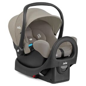 Rue Lightweight Infant Car Seat & Anti-Rebound Base –Side-Impact Protection, 5-Point Harness, and UPF 50+ Canopy for Newborns and Infants (Shale)