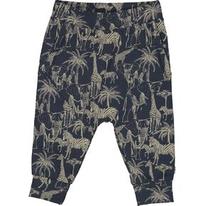 by Green Cotton Safari Printed Pants for Baby Boys, GOTS Organic Certified Cotton Blend, Easy Changes, Machine Washable