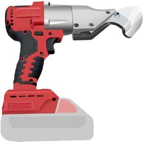 Cordless Metal Shear,Metal Cutter compatible with Milwaukee M18 Battery,Pivoting Head Cutting Metal/Iron,Leather,Stainless Steel,Carpet (No Battery)