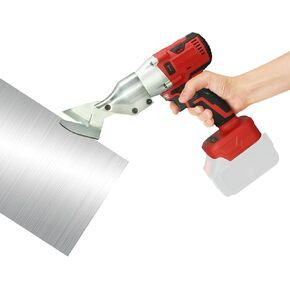 Cordless Metal Shear (Battery Not Included), Brushless Electric Metal Scissors with Infinitely Variable Speed for Cutting Stainless Still, Metal, Iron, Carpet, Cardboard