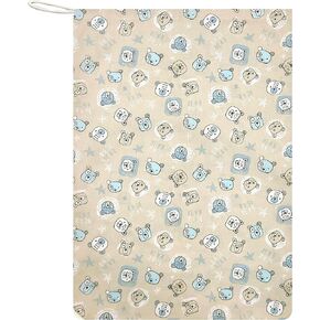 Nursery Bag for Boys and Girls for Changing Clothes, Nursery Nest Bag, 100% Cotton, 46 x 60 cm (Nursery Bag 46 x 60 cm