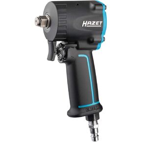 HAZET pneumatic impact wrench 9012M-1 I extra short 3.15 inches, Max. release torque: 885ft-lbs, square 0.49 inches (1/2 inch), operating pressure: 90 psi I compact design in Kuwait
