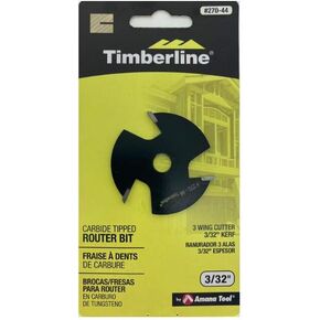 Timberline - 3/32 Kerf 3 Wing Cutter (270-44)