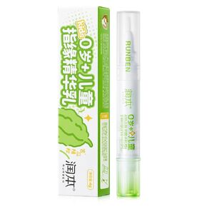 RUNBEN Nail Biting Treatment for Kids & Baby Bitter Taste Nail Care Pen to Stop Thumb Sucking & Biting Nails, Toddlers Safe & Natural Formula, 2-in-1 Repair & Deterrent (0.14 oz)