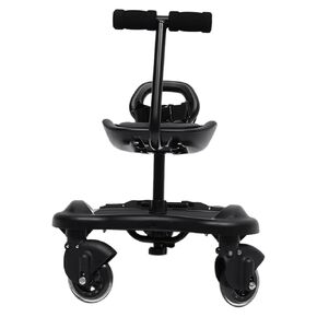 لوحة عربة Universal ， 2 In1 Board Ride Ride مع Universal Wheels & Lanyard 55.12 رطل حمولة محمل سعة مرفق ناعم متحرك للطفل للركوب