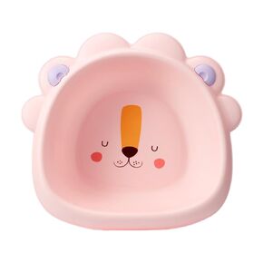 Qianly Foot Basin Baby Bath Tub Lightweight Cute Multifunctional Portable Washbasin Wash Basin for Home Traveling Kids Baby, Pink