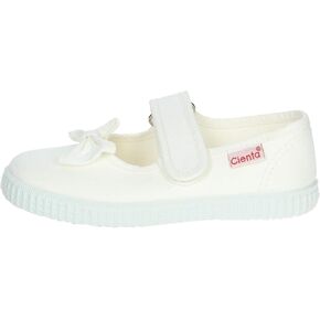 أحذية Cienta Kids 56060 (الرضيع/طفل صغير/طفل صغير) ماري جين فلات ، أبيض ، 10.5 الولايات المتحدة للجنسين