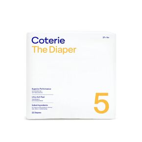 Coterie Size 5 Diapers, 22 CT
