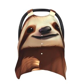 You are Awesome Sloth Baby Car Seat Canopy Cover, Multi Use Breathable Nursing Breastfeeding Covers for Mom Soft Stroller Sun Shade Newborn Shower Gift