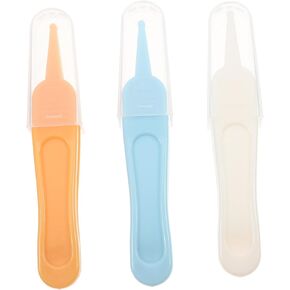 3pcs الأنف ملقط مقطع أدوات تنظيف الأذن أنف سرة لوي بويت مواد متينة سهلة الاستخدام مع جزء أصابع مخبوزة للأولاد