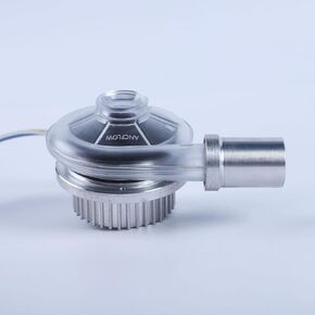 Blower Miniature DC Brushless Centrifugal Blower, High Speed High Pressure Low Noise Sterilizer Fan Negative Pressure Fan(AB C8001-24V-13)