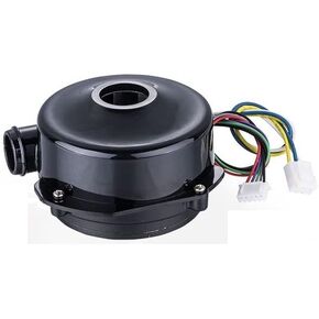 Blower 24V Indoor Ventilation Fan, DC Brushless Low Noise Blower Full Wind Fan