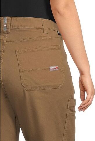 Ariat Female FR Stretch DuraLight Canvas Stackable Straight Leg Pant Iron Grey 32 in Saudi Arabia