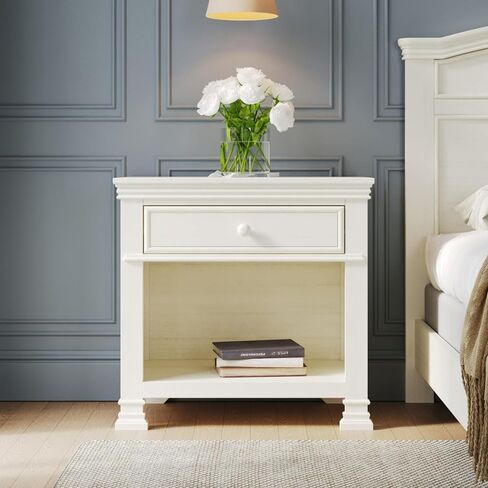تشمل Crib Westgate Craft Craft ، ومقعد مزدوج ، وصدر ، ومجموعة حضانة منضدة ، 4 قطع ، سريرًا قابلاً للتحويل 4 في 1 ، وصوله إلى الخزانة ، والصدر ، والضمان ، مجمعة بالكامل (تشيلسي رمادي) in Kuwait