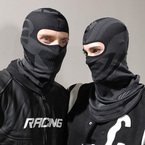 Zsling Ski Mask, Balaclava Winter Full Face Mask for Men and Women Cold Weather Gear -Skiing, Snowboarding, Motorcycle Riding Running Black in Kuwait