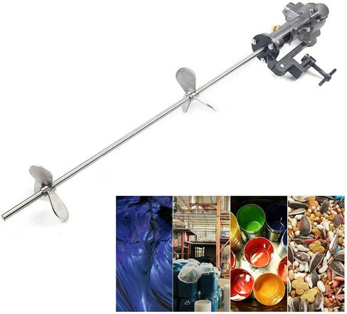 Paint Mixer Stirring Tool 5 Gallon Pneumatic Paint Mixer Machine 1/4HP Paint Shaker Air Agitator Ink Coating Mixing Tool Tank Barrel Mixing Stirrer (5 Gallon Mixing Tank) in Saudi Arabia
