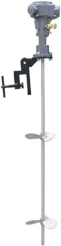 Paint Mixer Stirring Tool 5 Gallon Pneumatic Paint Mixer Machine 1/4HP Paint Shaker Air Agitator Ink Coating Mixing Tool Tank Barrel Mixing Stirrer (5 Gallon Mixing Tank) in Saudi Arabia