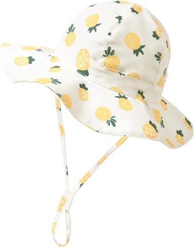 FURTALK Baby Girl Wide Brim Sun Hat with UPF 50+ Toddler Baby Sun Protection in Saudi Arabia