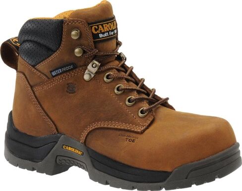 Carolina Butch Waterproof Composite Broad Toe CA1620 Copper Crazy Horse 8.5 in Saudi Arabia